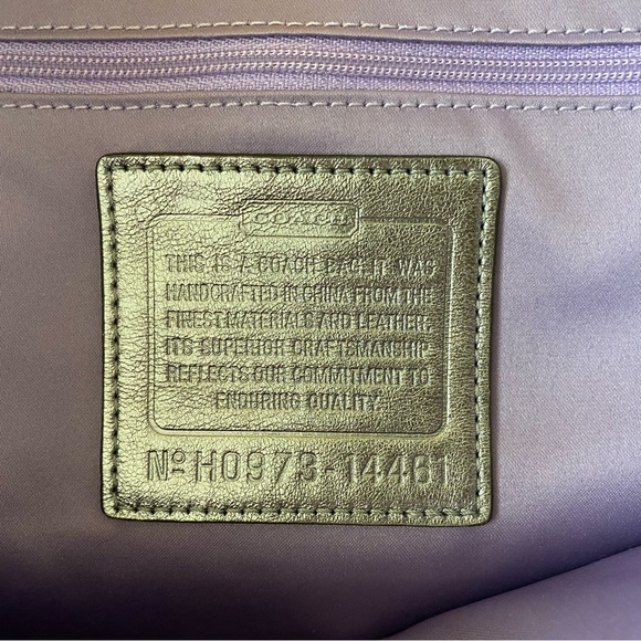 Coach RARE VINTAGE Poppy Handbag - Picture 13 of 14